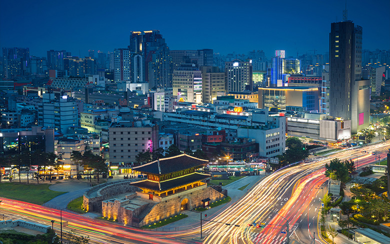 韓国での滞在先